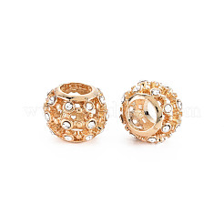 Rack Plating Alloy European Beads&nbsp;MPDL-N039-154