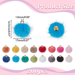 2 Sets Wool Charms&nbsp;DIY-WR0004-68A