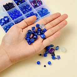 DIY Blue Series Bracelet Jewelry Making Kits&nbsp;DIY-YW0002-66