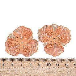 Spray Painted Iron Bead Caps&nbsp;IFIN-Z004-02D