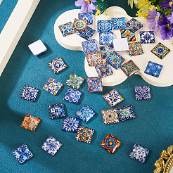 Glass Cabochons&nbsp;GLAA-PJ0001-07B