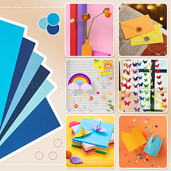 30Pcs 6 Colors A4 Craft Paper Cardstock&nbsp;DIY-TAC0051-004B