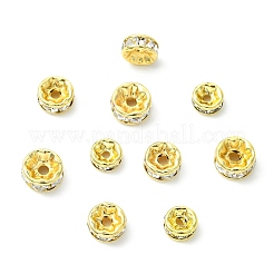 30Pcs 3 Styles 316 Surgical Stainless Steel Rhinestone Spacer Beads&nbsp;STAS-CJ0003-64