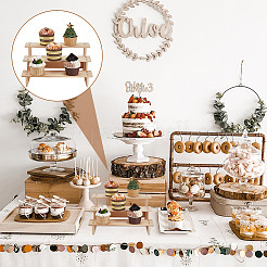 3-Tier Wood Model Toy Display Riser&nbsp;ODIS-WH0329-66C