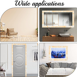 1Pc 3D Flower Pattern XPE Skirting Board&nbsp;DIY-CP0011-39C