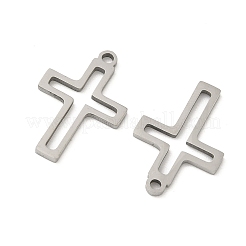 Hollow 201 Stainless Steel Laser Cut Pendants&nbsp;STAS-P428-11P