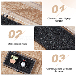 Plastic Badge Storage Box&nbsp;LS-CON-WH0086-121A