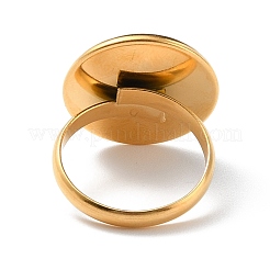 Ion Plating(IP) 304 Stainless Steel Finger Rings Components&nbsp;STAS-P291-02E-G