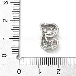Brass Micro Pave Cubic Zirconia Pendants&nbsp;KK-A300-02P-G