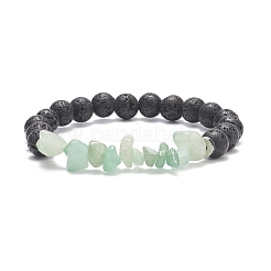 Natural Mixed Stone Chips Stretch Bracelets&nbsp;BJEW-JB08718