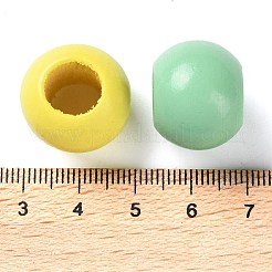 Printed Wood Beads&nbsp;WOOD-Z002-14