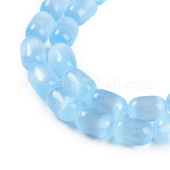 Natural Selenite Beads Strands&nbsp;G-F750-18