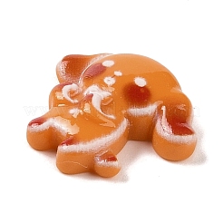 Christmas Rabbit Theme Opaque Resin Decoden Cabochons&nbsp;RESI-S397-01E