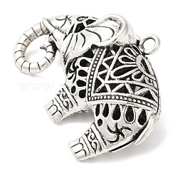 Tibetan Style Alloy Pendants&nbsp;TIBEP-R212-AS-RS