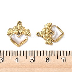 Natural Freshwater Shell Pendants&nbsp;STAS-G397-15G-01