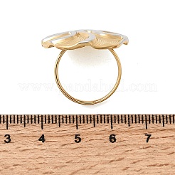 304 Stainless Steel Finger Rings for Women&nbsp;RJEW-A093-01GP