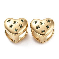 Golden 304 Stainless Steel Rhinestone Hoop Earrings&nbsp;EJEW-P245-08G