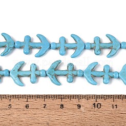 Synthetic Turquoise Beads Strands&nbsp;G-N364-04A-01