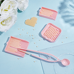 1Pc Plastic with Iron Tweezers&nbsp;TOOL-WH0155-238A