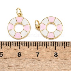 Brass Enamel Charms&nbsp;KK-L240-29G-01