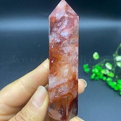 Tower Natural Ferruginous Quartz Healing Stone Wands&nbsp;PW-WG58986-01