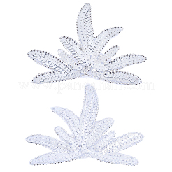10Pcs Polyester Embroidery Ornament Accessories&nbsp;PATC-CY0001-31C