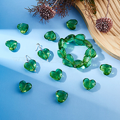 30Pcs Transparent Acrylic Beads&nbsp;MACR-DC0001-18