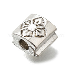 Square Brass Beads&nbsp;KK-D295-19P