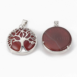 Natural Carnelian Pendants&nbsp;G-S292-10H-P