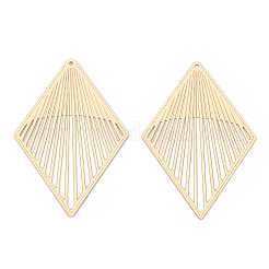 Rack Plating Brass Filigree Big Pendants&nbsp;KKC-T001-54KC