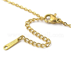 304 Stainless Steel Pendant Necklaces&nbsp;LS-NJEW-Z025-03G