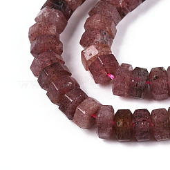 Natural Strawberry Quartz Beads Strands&nbsp;G-N357-14A-11
