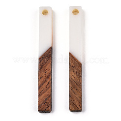 Opaque Resin & Walnut Wood Pendants&nbsp;LS-RESI-TAC0021-43A