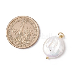 Natural Keshi Pearl Pendants&nbsp;PALLOY-JF04189-02