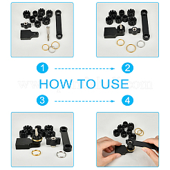 Plastic Standard Ring Sizer Measuring Kit&nbsp;TOOL-WH0140-04