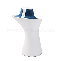 Bust Shaped PU Leather Jewelry Display Stands for Necklaces&nbsp;AJEW-A068-03A
