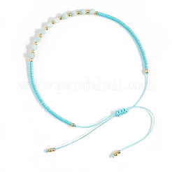 Natural Amazonite Beads Braided Bead Bracelets&nbsp;KZ2587-3