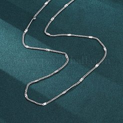 Brass Curb Chains Necklaces for Women&nbsp;NJEW-D302-06P