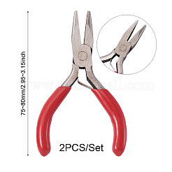 2Pcs 3 Inch Carbon Steel Mini Pliers&nbsp;TOOL-TA0001-19