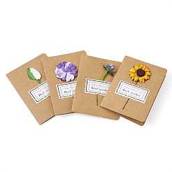 32Pcs 4 Colors Paper Cards&nbsp;DIY-KS0001-15