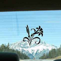 4Pcs 4 Styles PET Waterproof Self-adhesive Car Stickers&nbsp;DIY-WH0308-225A-027
