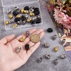 40Pcs 4 Styles Alloy Bead Cone&nbsp;FIND-NB0006-51