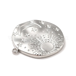 Non-Tarnish 304 Stainless Steel Pendants&nbsp;STAS-A066-02P