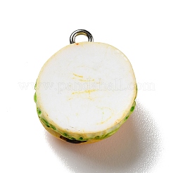 Opaque Resin Pendants&nbsp;RESI-D055-121P