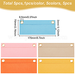 5Pcs 5 Colors Wool Felt Organizer Insert&nbsp;FIND-WR0006-96