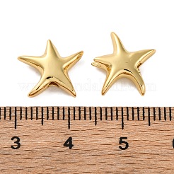 Rack Plating Brass Beads&nbsp;KK-S406-07G