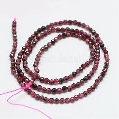 Natural Garnet Bead Strands&nbsp;G-R344-2mm-26