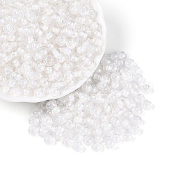 FGB Inside Colours Transparent Glass Seed Beads&nbsp;SEED-T009-01L