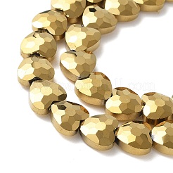Electroplate Glass Beads Strands&nbsp;EGLA-L045-D-FP02