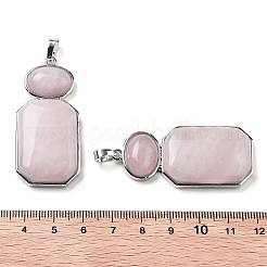 Natural & Synthetic Mixed Gemstone Human Body Shaped Pendants&nbsp;G-P552-03P